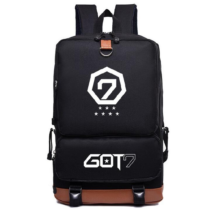 Your Faves K-POP Logo Fashion Backpack