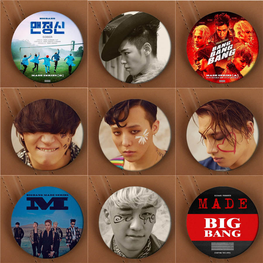 BIGBANG MADE Series Badges