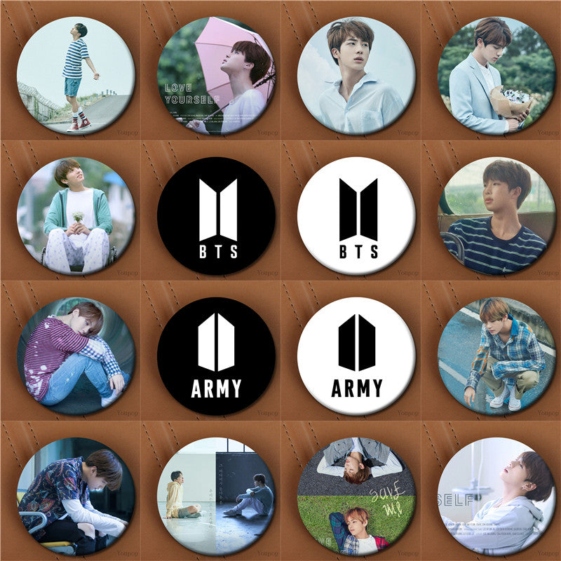 BTS Love Yourself Badges