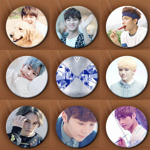 SEVENTEEN Love Letter Badges