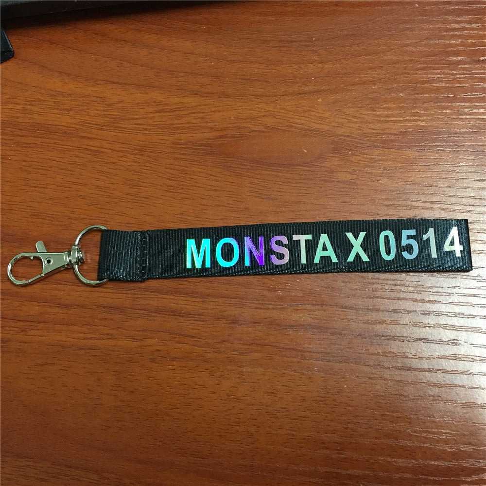 MONSTA X Holographic Phone Strap