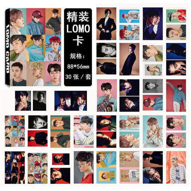 EXO The War LOMO Cards