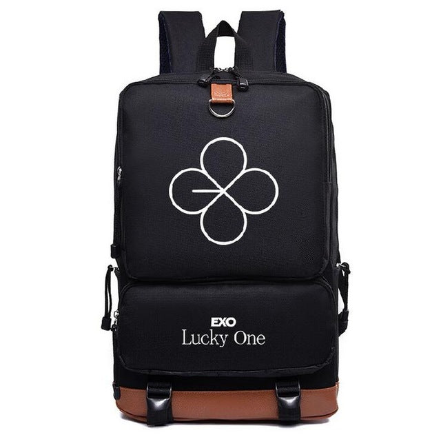 Your Faves K-POP Logo Fashion Backpack