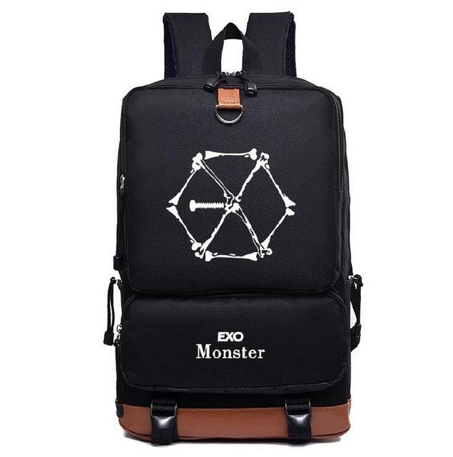 Your Faves K-POP Logo Fashion Backpack