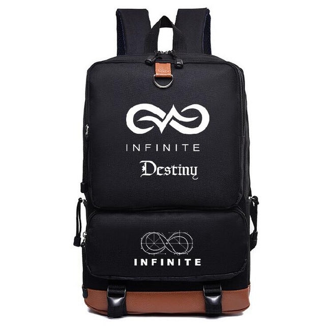 Your Faves K-POP Logo Fashion Backpack