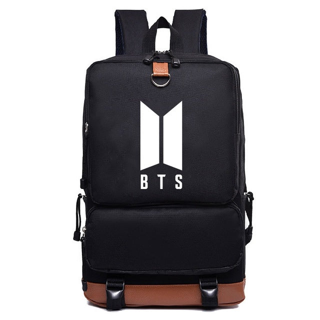 Your Faves K-POP Logo Fashion Backpack