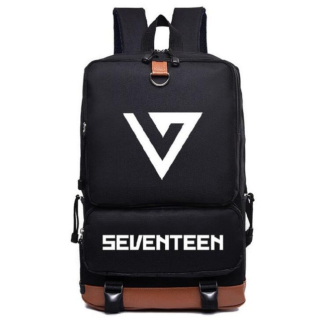 Your Faves K-POP Logo Fashion Backpack