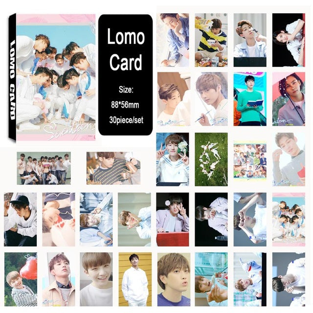 SEVENTEEN Don't Wanna Cry LOMO Cards