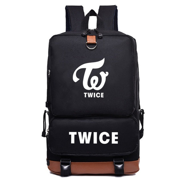 Your Faves K-POP Logo Fashion Backpack