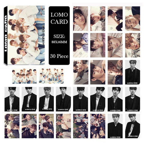 WANNA ONE 1x1 LOMO Cards