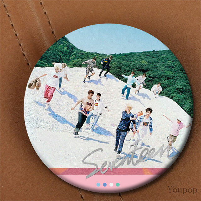 SEVENTEEN Love Letter Badges