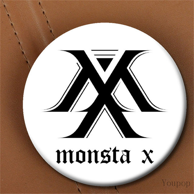 MONSTA X Newton Badges