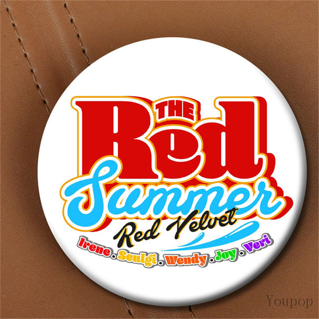 RED VELVET Red Summer Badges