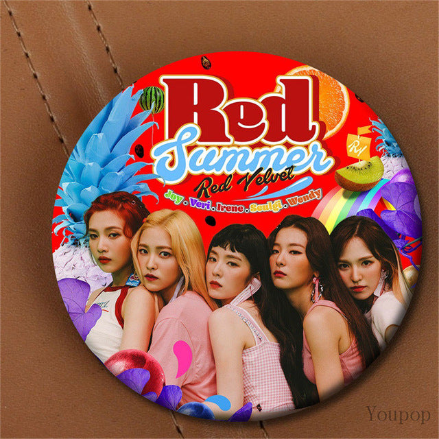 RED VELVET Red Summer Badges